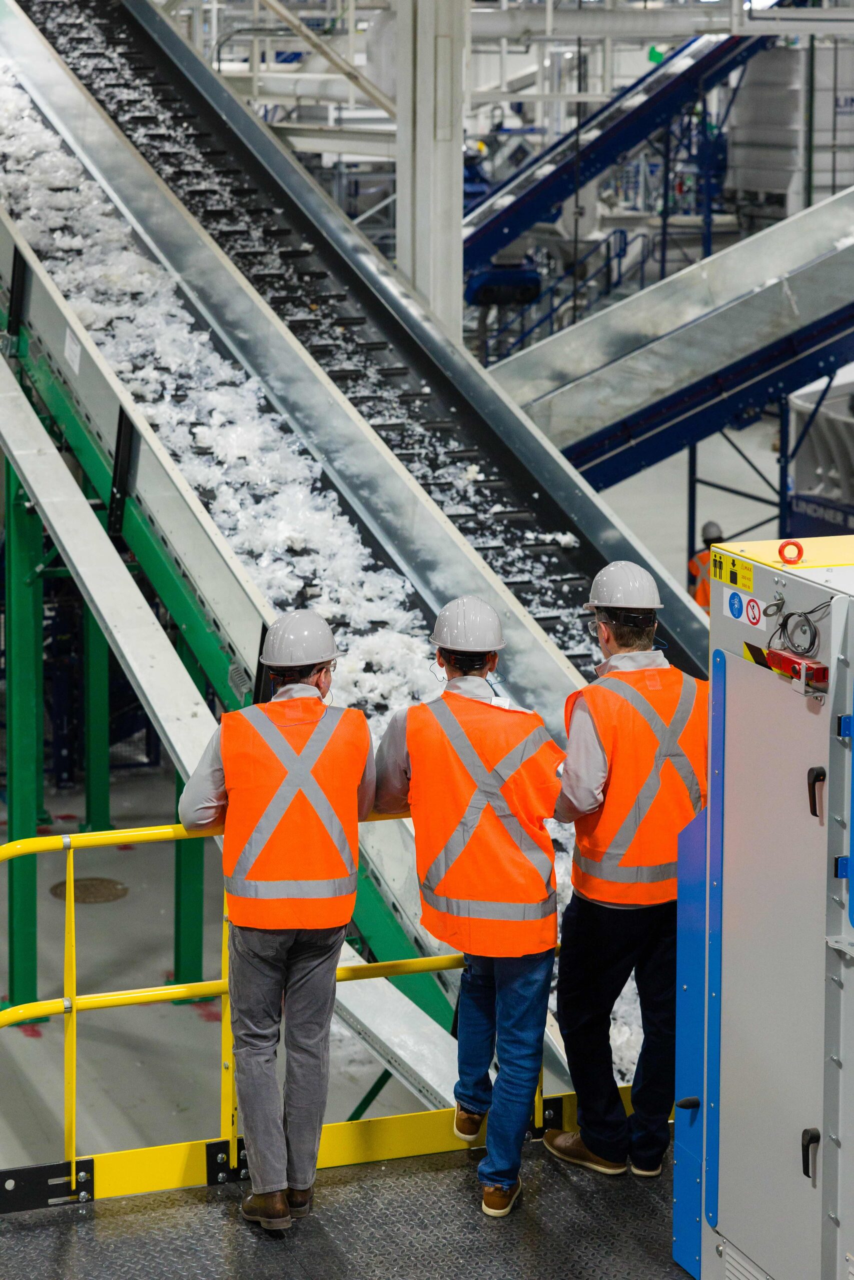 Connersville Recycling Facility with Individuals